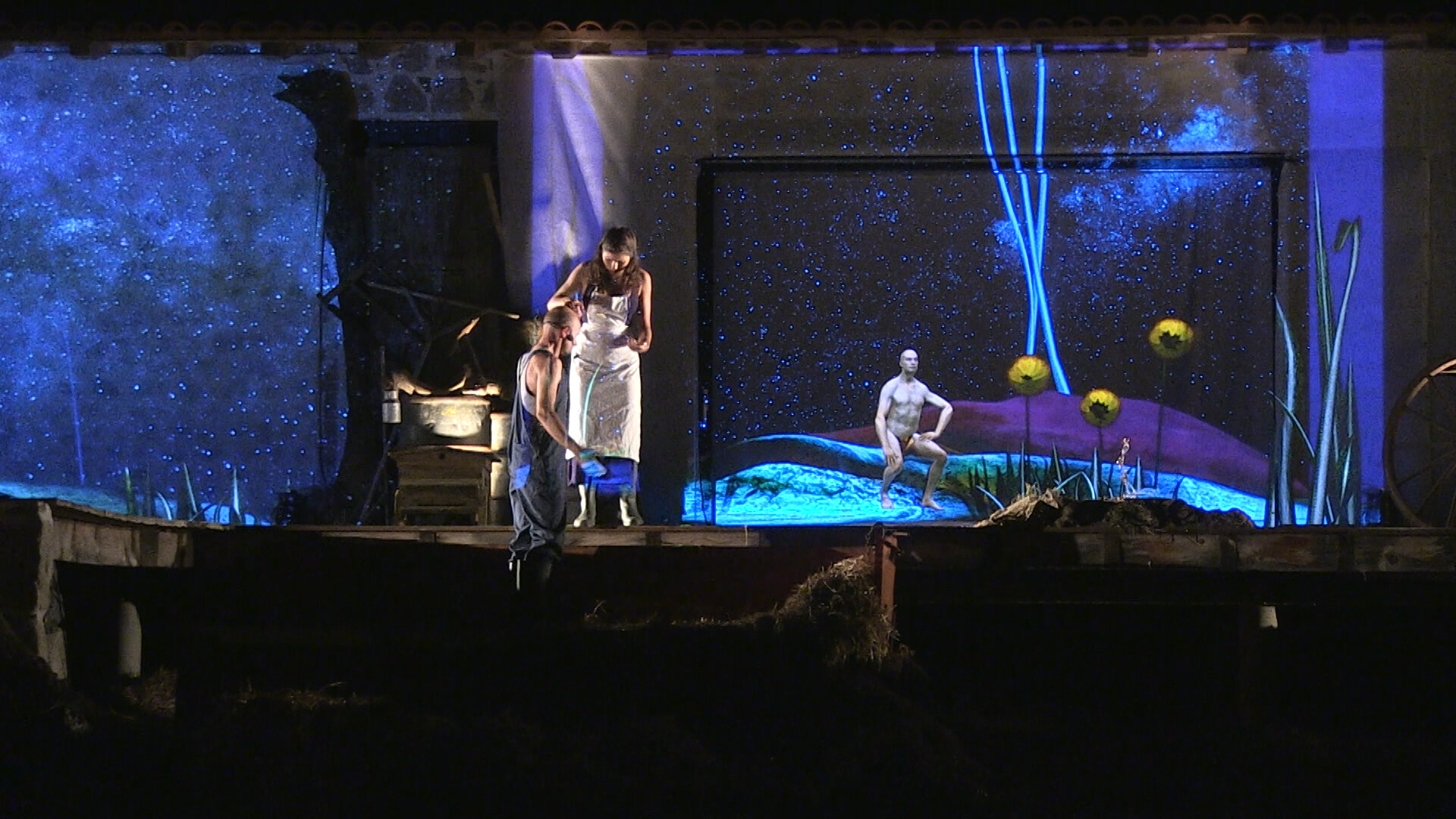 ADAMA Terre des hommes. Spectacle danse et visuel Mis en scène de Marc Joseph SIGAUD 2017